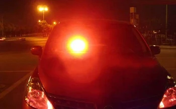 12v Automobilio brūkšnys Led vairavimo flash šviesos priekinio Stiklo Tvirtinimo elementai įspėjamoji lemputė Skubios Policijos Švyturys Atsargiai signalas, šviesos, Blykstės lempa