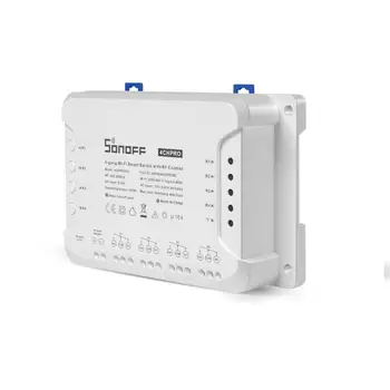 Naujas Sonoff 4CH R3/PROR3 10A 4Channel Geležinkelių Montavimo Smart Wi-fi 