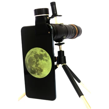 4K HD 16-35X Teleskopo vaizdo Kameros Zoom Objektyvas atsparus Vandeniui 3-Skyriuje, Reguliuojamas Mobilųjį Telefoną teleobjektyvo 