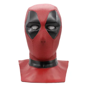 Naujas Superherojus Deadpool Kaukė Kvėpuojantis Latekso Pilna Veido Kaukė Helovyno Cosplay Prop