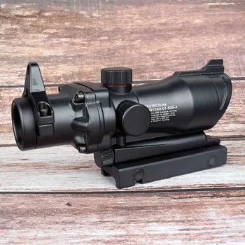 ACOG 1X32 Red Dot Akyse Optinis uoksai ACOG Red Dot taikymo Sritis Medžioklės Monokliai Su 20mm Geležinkelių Airsoft Pistoletas