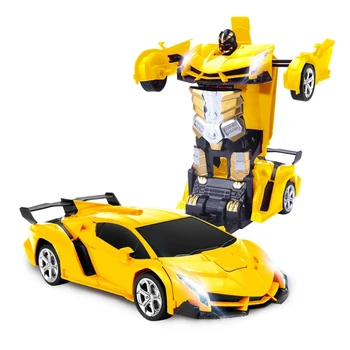 1:18 Mastelis RC Automobilių Transformacijos Robotas Sporto Transporto priemonės Modelio Žaislas Deformacijos Automobilių B36E