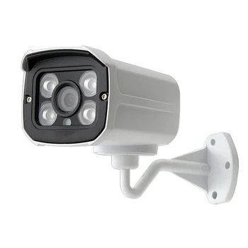 H. 265+ POE IP Camera Juodos Šviesos 5MP 4MP 2MP, Metalo Lauko Vandeniui IP Kameros NVIF už POE NVR SystemEmail Įspėjimo