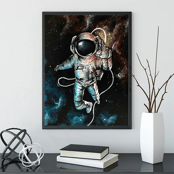 AZQSD Dažų Numeriai Kosmosą Astronautas 