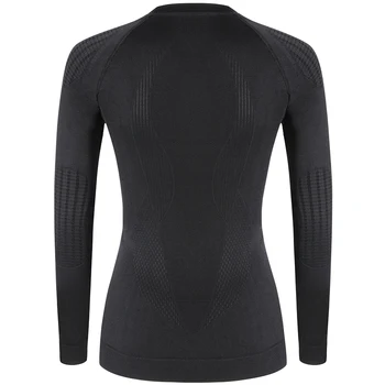 YOOY Moterų Slidinėjimo šilumos apatiniai Top Girl Sporto Quick Dry Marškinėliai Funkciniai Apatiniai Slidinėjimo Striukės pagal Drabužius