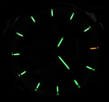 Aukštos kokybės, prabangos Prekės Chronograp Mechaninis laikrodis Vyrams Full Steel Verslo žiūrėti 10Bar Vandeniui safyras Sporto Laikrodžiai