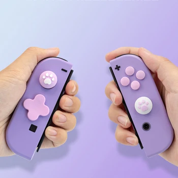 Nintendo Jungiklis Kreiptuką Mygtukas Nykščio Stick Danga Dangtelis Apsauginis Dangtelis Jungiklio Lite Mini Džiaugsmas-con Valdytojas Odos Spalvinga