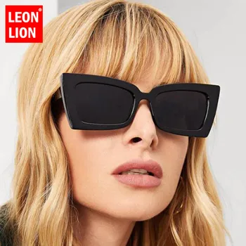 LeonLion 2021 Classic Vintage Sunglasss Moterų Retro Street Beat Akiniai Lauko Vairavimo Oculos De Sol Feminino UV400 Apsipirkimo