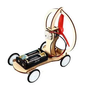 Kūrybinės Mokslinio Eksperimento Žaislas Technologijų Mažas Elektros Gamybos Vėjo Automobilių Mediniai Aerodinaminis Lenktyninį Automobilį