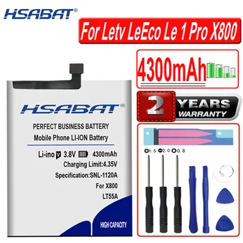 HSABAT 4300mAh LT55A Didelės Talpos bateriją Letv Le 1 X800 pro Le vienas X800 pro Li-jonų Polimerų Akumuliatoriai + Sekimo numerį