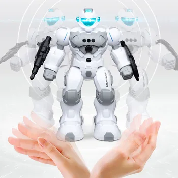 Nuotolinio Valdymo Robotas, Multi-funkcija USB Įkrovimo Vaikų Žaislas RC Robotas Dainuos Šokių Veiksmų Skaičius, Judesių Jutiklis, žaislai, dovanos