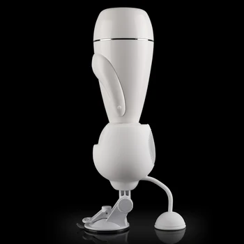 FAAK Protingas robotas vyrų masturbator dvigubai skylę makšties analinis seksas vibratorius 