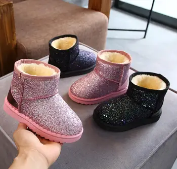 2020 m. žiemos vaikų sniego batai moterys vyrai martinas mados batai odiniai batai baby cotton-paminkštintas sportinius batelius nemokamas pristatymas