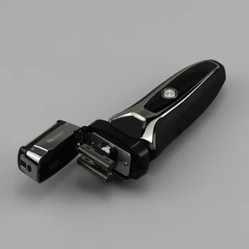 Pro vyrų elektrinį skustuvą, barzda folija elektrinis skustuvas vyrams įkrovimo veido skutimosi mašina kūno valymo skustuvas vadovas USB
