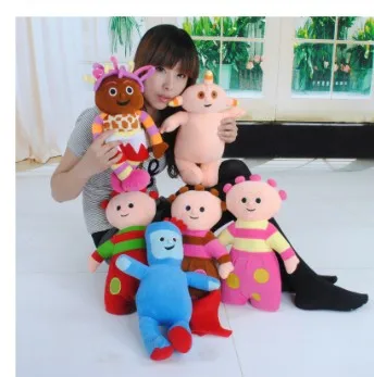 Nemokamas pristatymas 2020 Karšto pardavimo 40cm Pliušinis žaislas ir Lėlės Daisy Iggle Piggle Makka Pakka gimtadienio dovana vaikams