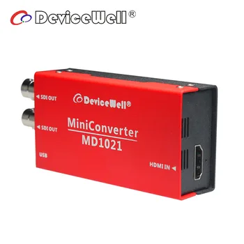 DeviceWell Naujas Produktas MD1021 1080p 1080I HD SDI Mini Skaičiuoklė