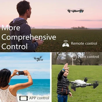 Profissional SG700D Pro Drone 4K 1080P WIFI FPV Dual Camera, drones, plataus kampo Su Live Video, Optinė, atlikite RC Quadcopter dron