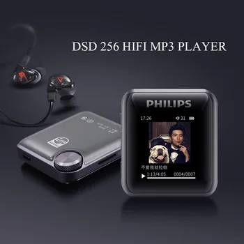Philips Originalus HIFI MP3 Grotuvas Sporto 128GB Parama TF Kortelę Tipo C OTG Studentų Learnning Studijų DSD Muzikos Decording SA2816