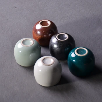 LUWU keramikos patys puodeliai rinkinys, 5 puodeliai kinijos kung fu taurės rinkiniai drinkware 50ml