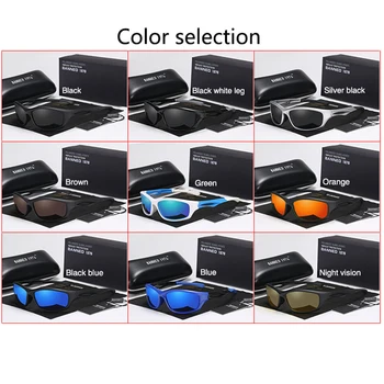 Prekės TR90 Akiniai nuo saulės HD Poliarizuotas Lęšis sporto akiniai nuo saulės 