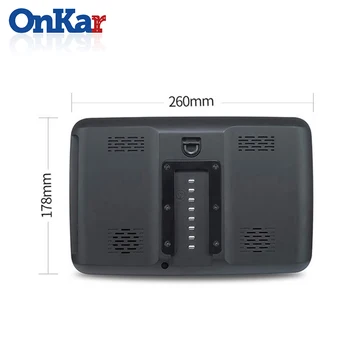ONKAR 2 Vnt Android 9.0 Automobilių Pogalvių Monitorius Su 10.1 Colio Ekranas, RAM, 2 GB ROM 16 GB SD/USB/Mp5/Bluetooth/4k