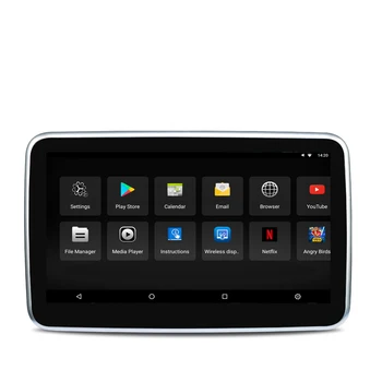 ONKAR 2 Vnt Android 9.0 Automobilių Pogalvių Monitorius Su 10.1 Colio Ekranas, RAM, 2 GB ROM 16 GB SD/USB/Mp5/Bluetooth/4k