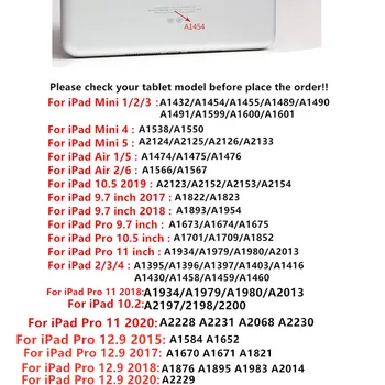 Tapybos Atveju, iPad Air 2 3 4 PU Smart Magnetinis Dangtelis iPad 10.2 9.7 Pro 10.5 Pro 11 2018 2019 2020 Mini 3 4 5 Stovėti Rubisafe