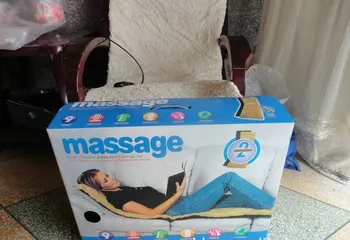 Multi-funkcija, šilumos pasak vibracijos masažo pagalvėlė lankstymo kaklo ir juosmens stuburo massager masažo čiužinys