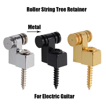 2 Vnt 3 Spalva Roller String Medžio Laikiklis elektrine Gitara, su 3 Spalvų