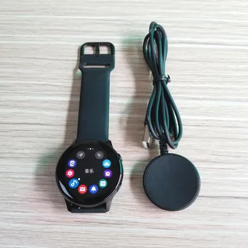 USB Įkrovimo Dokas Magnetinio Laidas Įkroviklis Adapteris Kabelio Pakeitimas Samsung Galaxy Žiūrėti Aktyvios 2 40mm 44mm Active2 Smartwatch