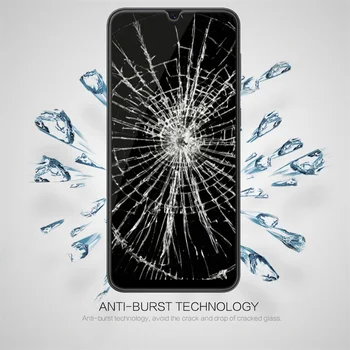 Samsung Galaxy F41 A50 A20 A30 M30 M30S M31 M21 Grūdintas Stiklas Nillkin Anti-Sprogimo 2.5 D Full Screen Protector, Stiklo Plėvelė