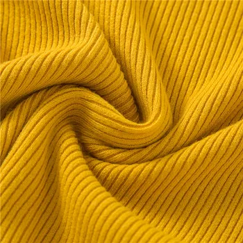Pusė Golfo Ruched Moterų Megztinis Vientisų 2020 Metų Žiemos Mados Džemperis Moterims Slim Megztų Megztinių Rožinė Minkšta Šilta Traukti Femme