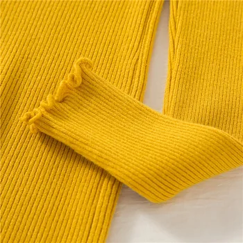 Pusė Golfo Ruched Moterų Megztinis Vientisų 2020 Metų Žiemos Mados Džemperis Moterims Slim Megztų Megztinių Rožinė Minkšta Šilta Traukti Femme