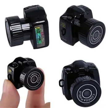 Y2000 HD Super Mini Kamera Portable DV Saugumo Priežiūros Diktofonas, vaizdo Kamera Balso Suveikus Judesio Aptikimo Kišenėje Kameros