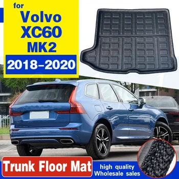 Įkrovos Linijinių Krovinių Galiniai Kamieno Įkrovos Kilimėlis Volvo XC60 2 MK2 2018 2019 2020 Antra Genetation Grindų Kilimas Bagažo Dėklas