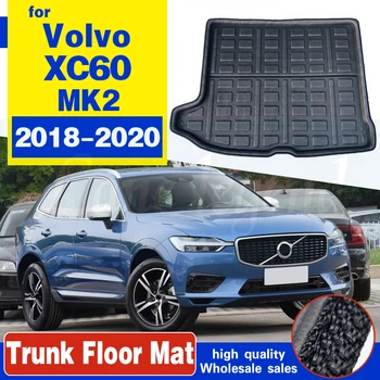 Įkrovos Linijinių Krovinių Galiniai Kamieno Įkrovos Kilimėlis Volvo XC60 2 MK2 2018 2019 2020 Antra Genetation Grindų Kilimas Bagažo Dėklas