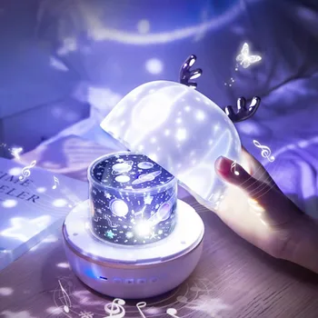 LED USB Star, Šviesos, Miego Romantiška Žvaigždėtą Nakties Dangų Projektoriaus Lempa Dovana Valentino Dienos proga Geriausia dovana Draugei