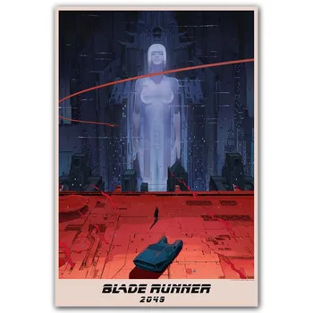 Blade Runner 2049 Šilko Plakatas Klasikinio Filmo 