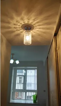 Šiuolaikinių Led blizgesį Kristalų Lubų šviestuvas LED Šviesos blizgesį Lubų AC110/ 220V namų apšvietimo lampadari Šviesa
