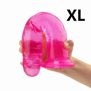 32*6 CM XXL Silikono Didžiulis Dildo Sekso Žaislai Moteris Realistiškas Penis Su siurbtuko G Spot Vaginos Stimuliatorius Sekso Produktai