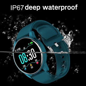 LIGE 2021 Naujas Smart Watch Vyrai Moterys 1.3 Spalvotas Ekranas Širdies ritmas, Kraujo Spaudimas Sporto Daugiafunkcinis Vandeniui Smartwatch+Box