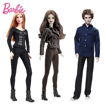 Originalias Barbie Lėlės Kolektoriaus Twlight Saga Bella Jasper Bado Žaidimai Tris Kalėdų, Gimtadienio Dovanos, Originali, Barbie Lėlės