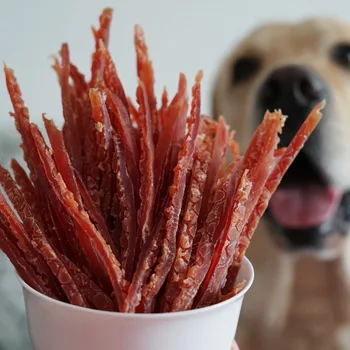 Naminių gyvūnų maistas 450g antis susmulkinti pet užkandžiai molars valyti dantis maistingas šunų užkandžiai ančių mėsa, mėsos mokymo apdovanojimai antis susmulkinti