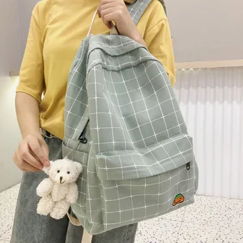 Naujas Pledas drobės Moterims, Kuprinės, Moterų Išskirtinį siuvinėjimo kuprinę už nepilnametės Didelės talpos kelioninis Krepšys