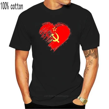 Tyburn Vyrų CCCP Marškinėlius SSRS, Sovietų Marškinėliai aš Myliu Rusiją T-shirt Pasaulio Vietos, X Raketų Programa, Retro Tee Kietas Tėvo Diena Drabužiai