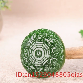 Natūrali Žalioji Kinijos Jade Dragon 