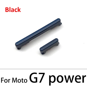 10vnt Maitinimo Mygtuką+, Tūris Pusės Mygtuką, Motorola Moto G6 G7 Plius Groti Power Viena Vizija Veiksmų atsarginės Dalys
