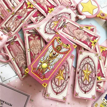 1 set Anime Cardcaptor Sakura šliuzo vartai Kortelės cosplay prop KINOMOTO SAKURA Kortelės gūstītājs Sakura Taro Kortos