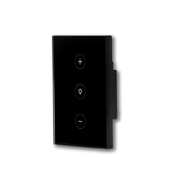 WIFI smart switch tamsos jutiklinį jungiklį tuya app nuotolinio valdymo JAV standarto 110V, 220V namo Sienos lengvo prisilietimo jutiklis jungiklis
