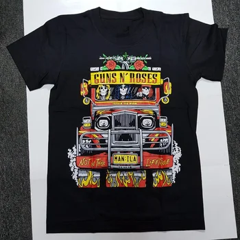 Vtg Guns N Roses, Ne Šiame Gyvenime Kelionė Manila T Shirt Mens Dydis S 4Xl